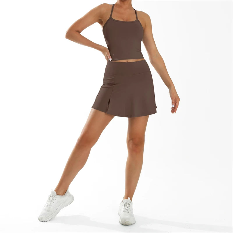 ALINA SET - Tank Top & Skirt