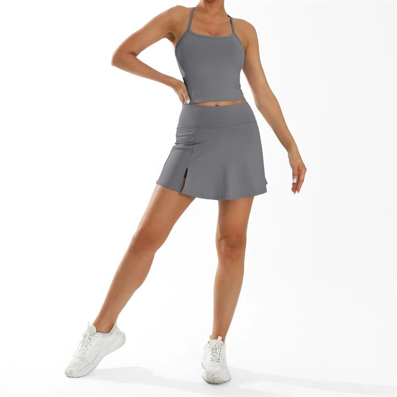 ALINA SET - Tank Top & Skirt