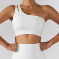 AMANDA TOP - ONE-SHOULDER SPORTS BRA