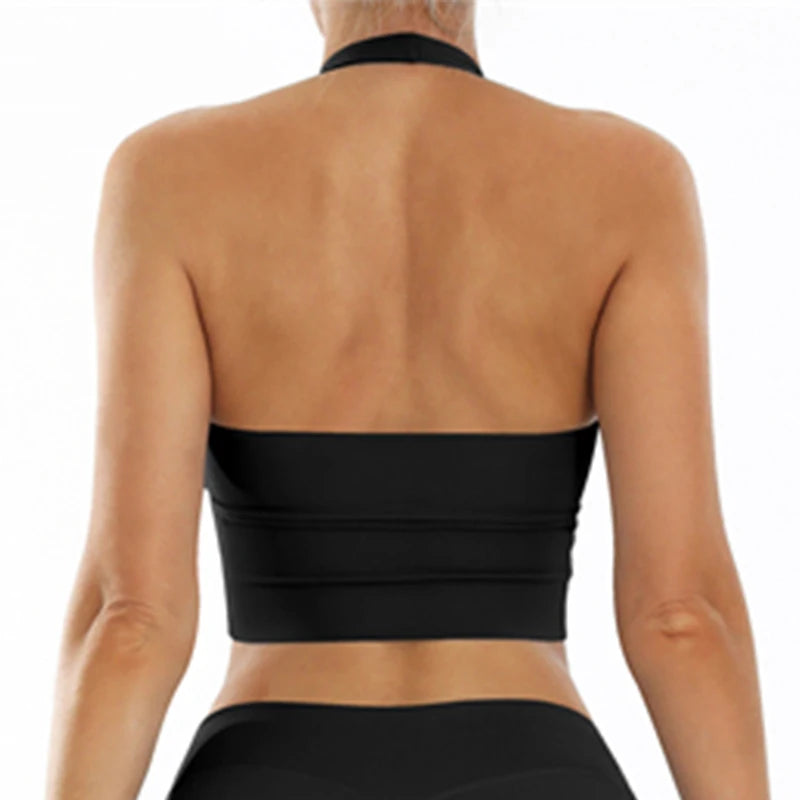 IRIS TOP - HALTER TOP