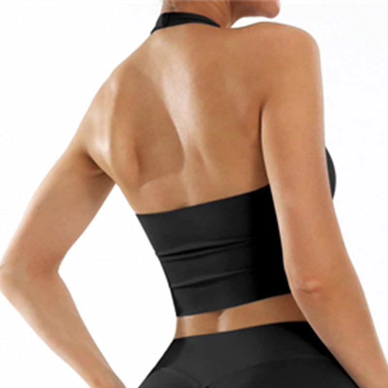 IRIS TOP - HALTER TOP