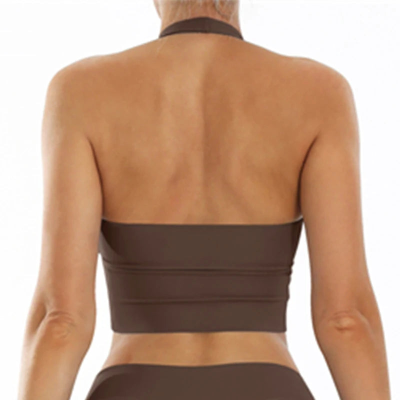 IRIS TOP - HALTER TOP