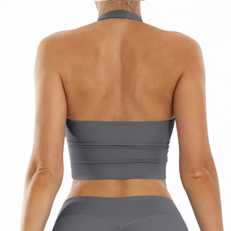 IRIS TOP - HALTER TOP