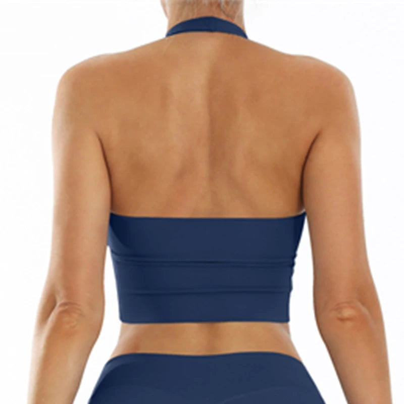 IRIS TOP - HALTER TOP