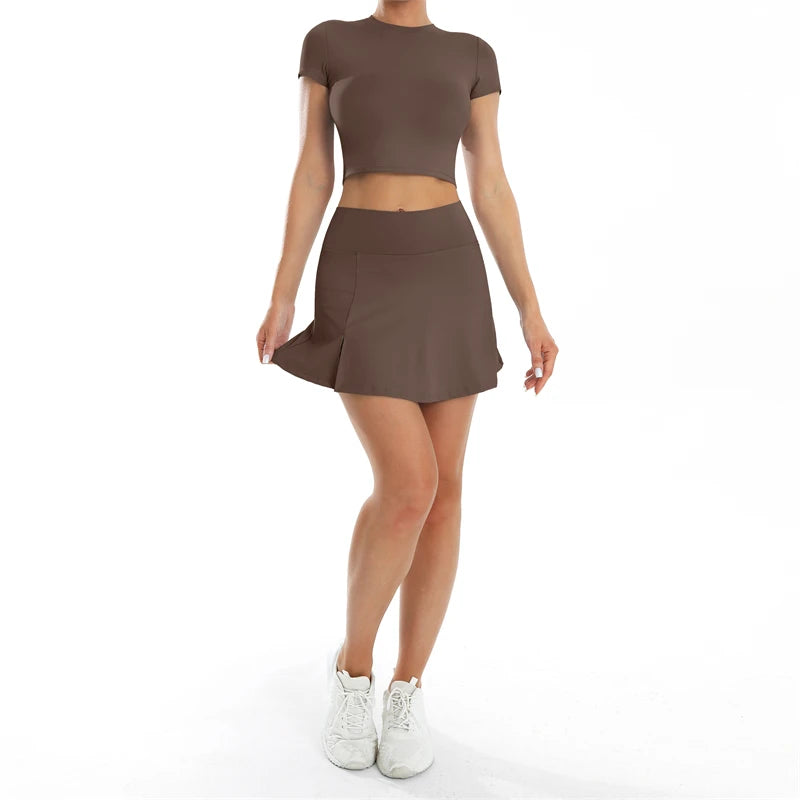 NICOLE SET - Sports T-shirt & Skirt