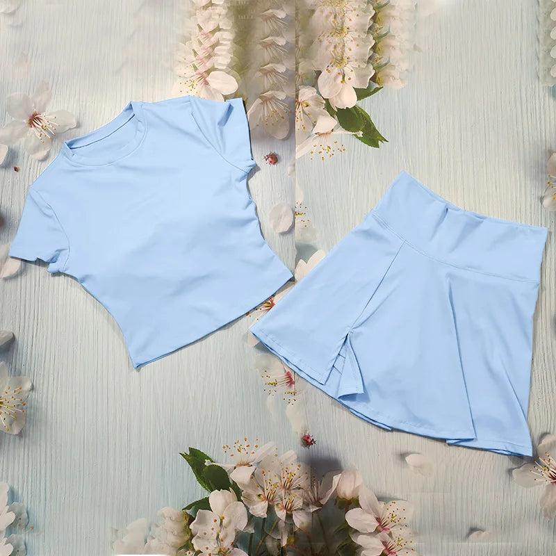 NICOLE SET - Sports T-shirt & Skirt