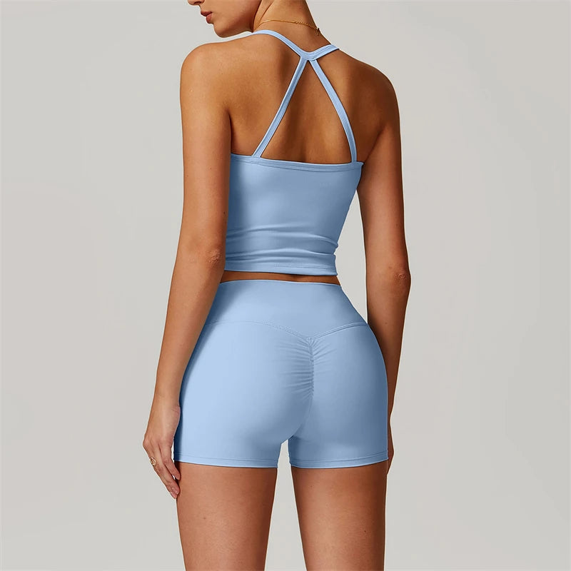 OTILIA SET - Tank Top & Scrunch Shorts