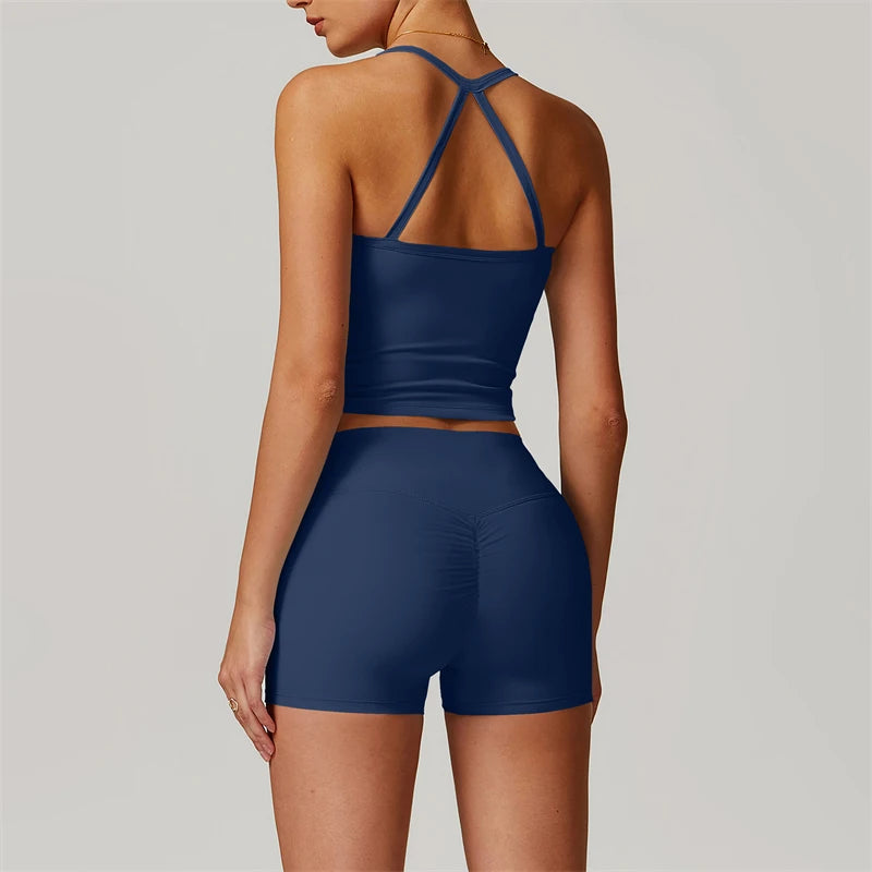 OTILIA SET - Tank Top & Scrunch Shorts