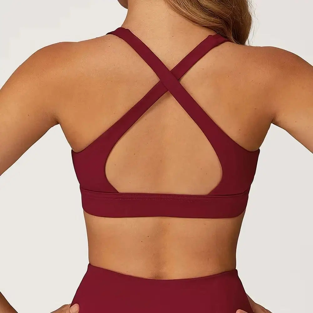 AMELIE BRA - PUSH-UP CROSS BACK BRA