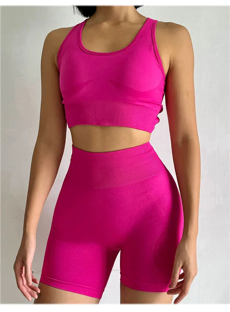 ANDREA SET - SPORTS BRA & SEAMLESS SHORTS