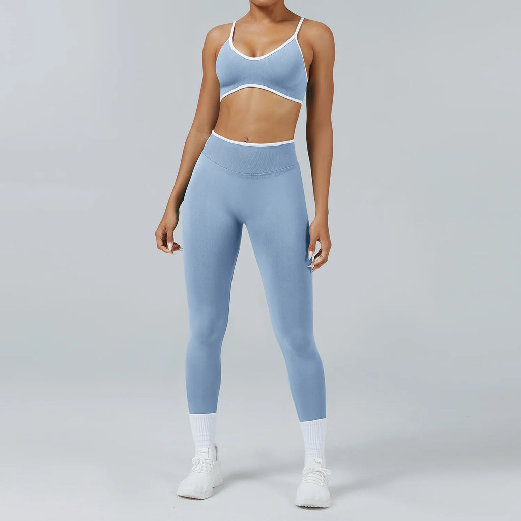LUNA SET - SPORTS BRA & HIGH WAIST BUM LIFTING LEGGINGS