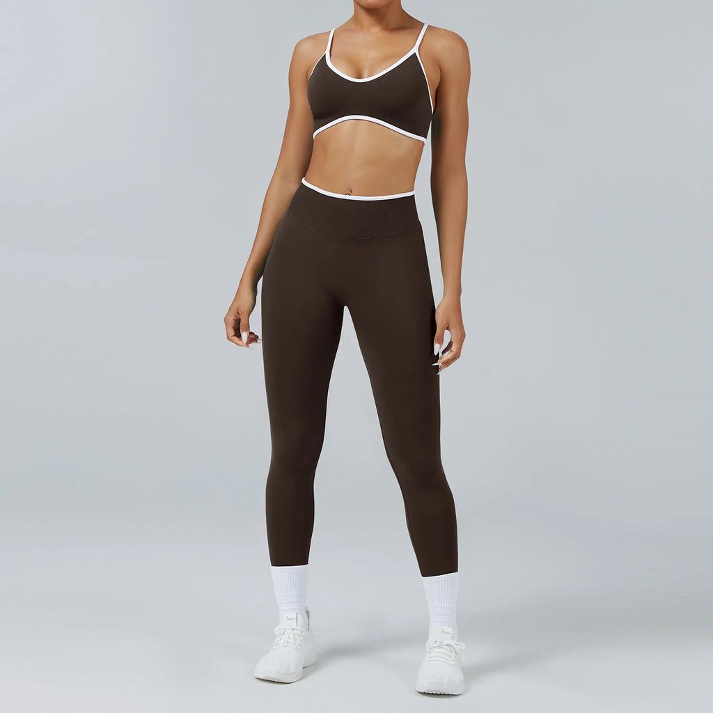 LUNA SET - SPORTS BRA & HIGH WAIST BUM LIFTING LEGGINGS