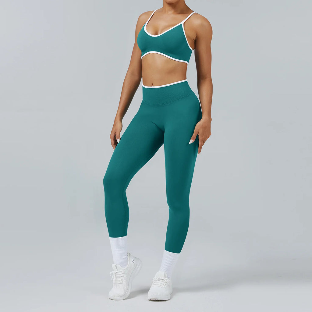 LUNA SET - SPORTS BRA & HIGH WAIST BUM LIFTING LEGGINGS