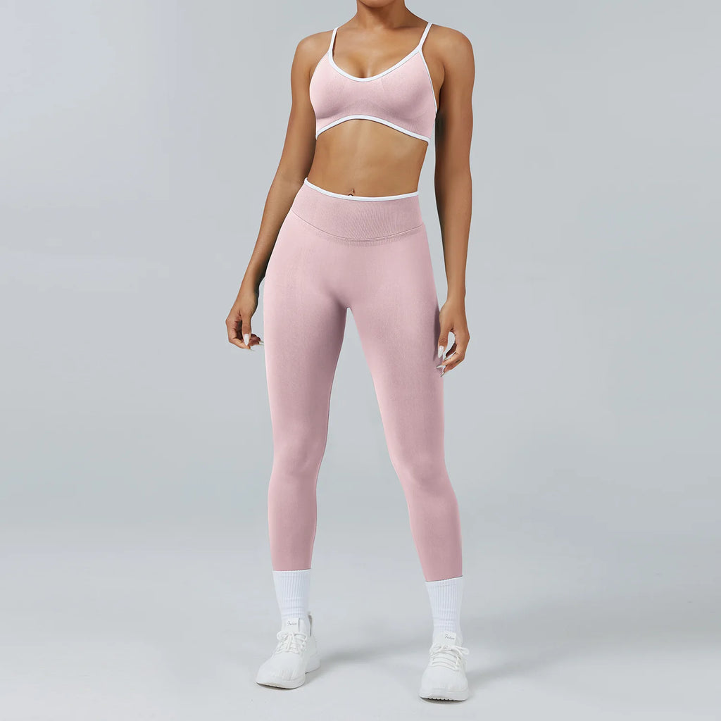 LUNA SET - SPORTS BRA & HIGH WAIST BUM LIFTING LEGGINGS